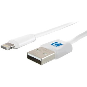 [LTNG-USBA-3ST/NEW] Comprehensive Lightning Male to USB A Male Cable White 3ft